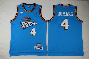 Maillot De Basket Detroit Pistons Joe Dumars 4 Retro big horse head Engrener Vert